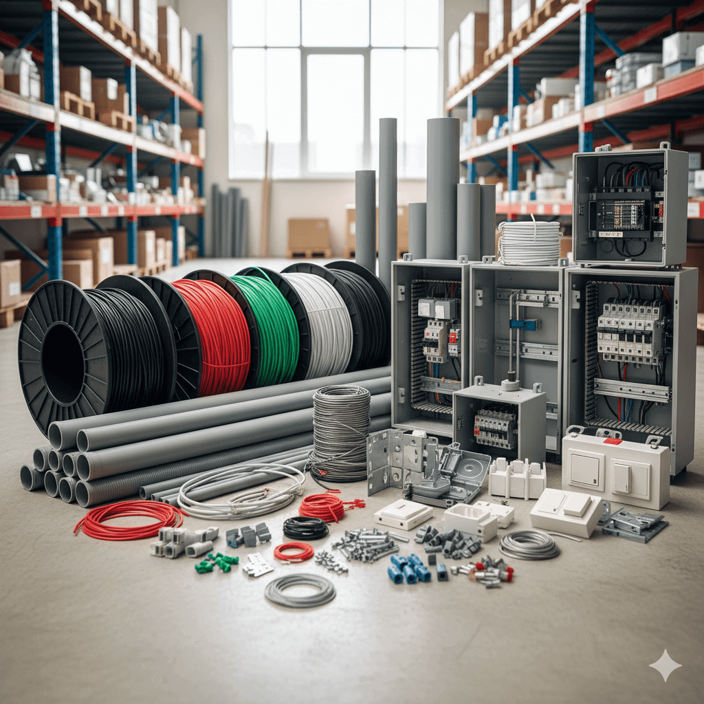 Materiales de Instalaciones Eléctricas