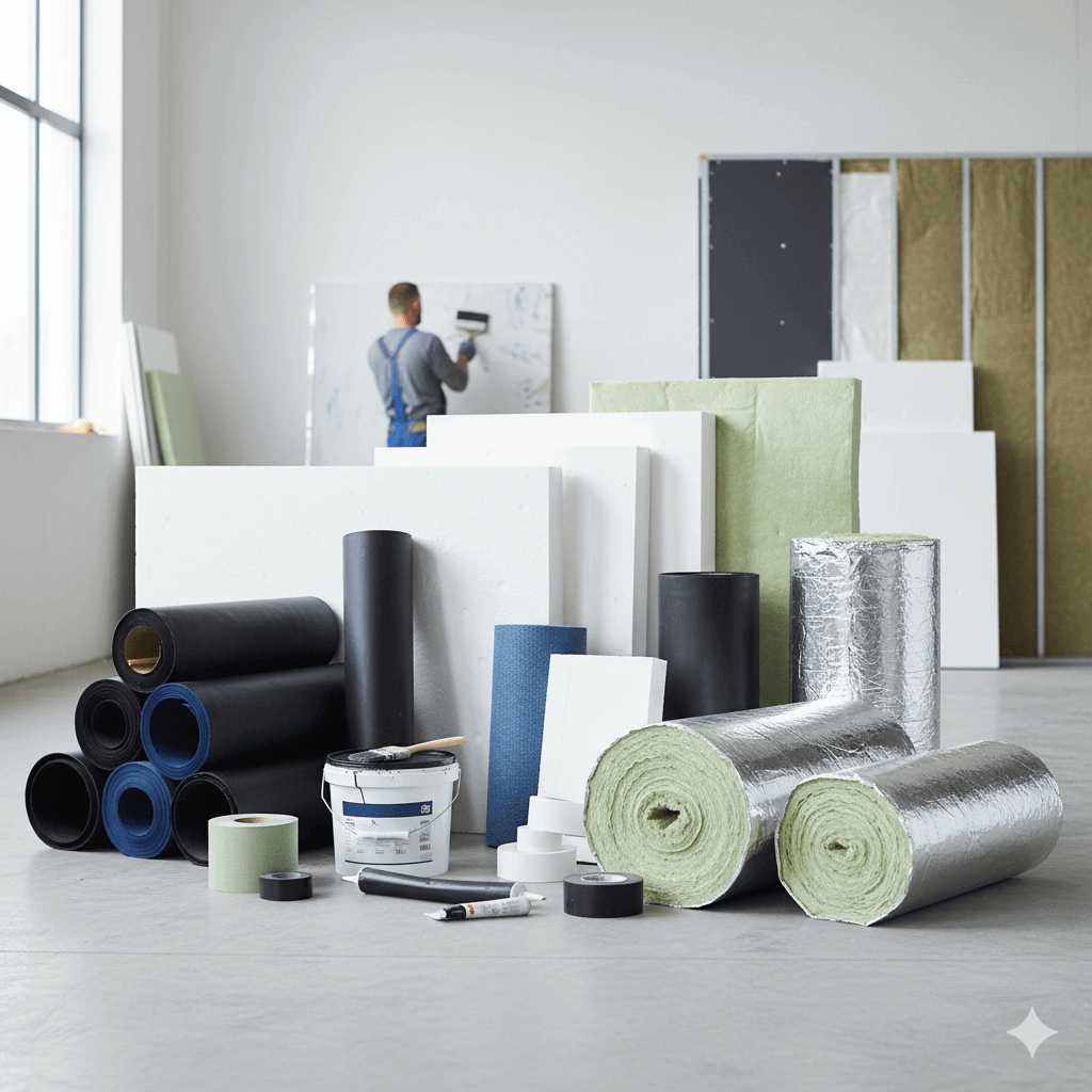 Materiales de Impermeabilización y Aislamiento